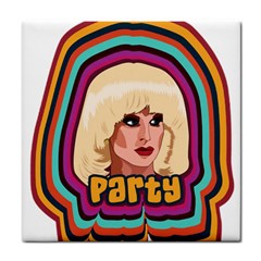 Katya Zamolodchikova Logo Tile Coasters