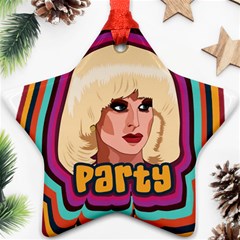 Katya Zamolodchikova Logo Ornament (star) by milliahood