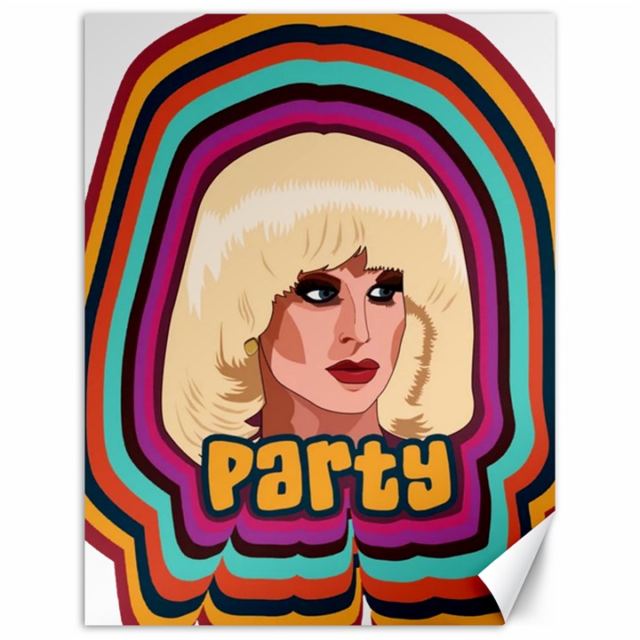 Katya Zamolodchikova Logo Canvas 12  x 16 