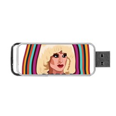 Katya Zamolodchikova Logo Portable Usb Flash (two Sides) by milliahood