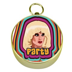 Katya Zamolodchikova Logo Gold Compasses by milliahood