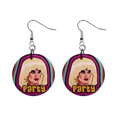 Katya Zamolodchikova Logo Mini Button Earrings by milliahood