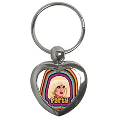 Katya Zamolodchikova Logo Key Chains (heart)  by milliahood