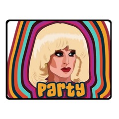 Katya Zamolodchikova Logo Fleece Blanket (small) by milliahood