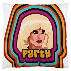 Katya Zamolodchikova Logo Large Cushion Case (one Side) by milliahood