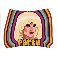 Katya Zamolodchikova Logo Velour Seat Head Rest Cushion