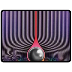 Katya Zamolodchikova Logo Tame Impala Double Sided Fleece Blanket (large)  by milliahood