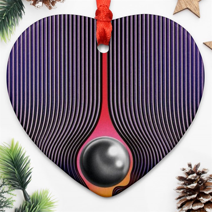 Tame Impala Ornament (Heart)