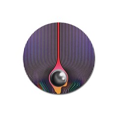 Tame Impala Magnet 3  (round)