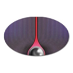 Tame Impala Oval Magnet