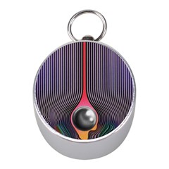 Tame Impala Mini Silver Compasses