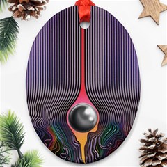 Tame Impala Ornament (oval) by milliahood