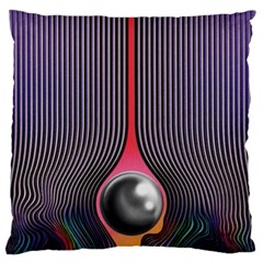 Tame Impala Large Cushion Case (two Sides) by milliahood