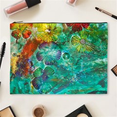 Underwater Summer Cosmetic Bag (xl) by arwwearableart