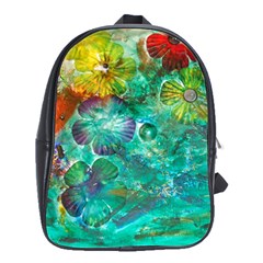 Underwater Summer School Bag (large) by arwwearableart