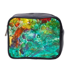 Underwater Summer Mini Toiletries Bag (two Sides) by arwwearableart