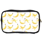 Yellow Banana and peels pattern with polygon retro style Toiletries Bag (One Side) Front