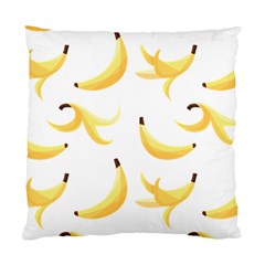 Yellow Banana And Peels Pattern With Polygon Retro Style Standard Cushion Case (one Side) by genx