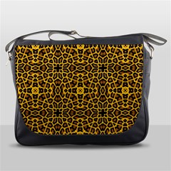 Leopard Stylise Messenger Bag by ArtworkByPatrick