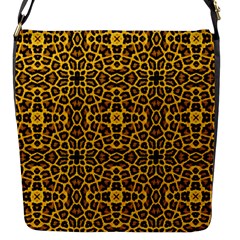 Leopard Stylise Flap Closure Messenger Bag (s) by ArtworkByPatrick