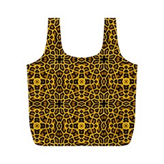 Leopard Stylise Full Print Recycle Bag (m) by ArtworkByPatrick