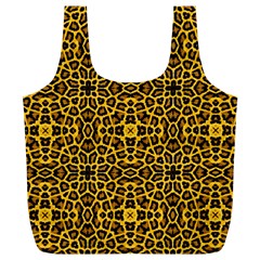 Leopard Stylise Full Print Recycle Bag (xl) by ArtworkByPatrick