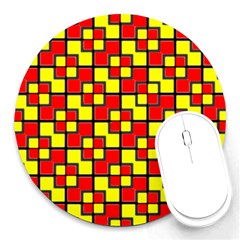 Rby 7 Round Mousepads by ArtworkByPatrick