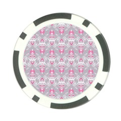 Seamless Pattern Background Poker Chip Card Guard (10 Pack)