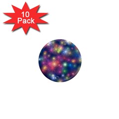 Abstract Background Graphic Space 1  Mini Magnet (10 Pack) 