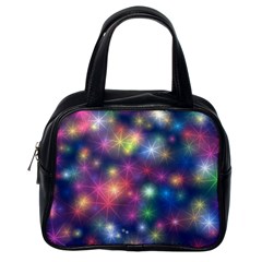 Abstract Background Graphic Space Classic Handbag (one Side)