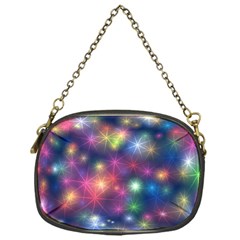 Abstract Background Graphic Space Chain Purse (one Side)