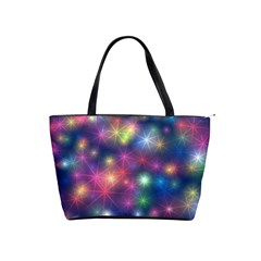 Abstract Background Graphic Space Classic Shoulder Handbag