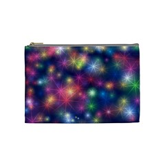 Abstract Background Graphic Space Cosmetic Bag (medium)