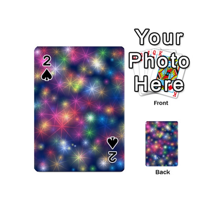 Abstract Background Graphic Space Playing Cards 54 (Mini)