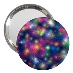 Abstract Background Graphic Space 3  Handbag Mirrors