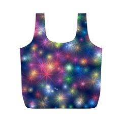 Abstract Background Graphic Space Full Print Recycle Bag (m) by Bajindul