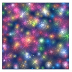 Abstract Background Graphic Space Large Satin Scarf (square)