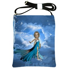 Cute Fairy In The Sky Shoulder Sling Bag