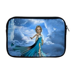 Cute Fairy In The Sky Apple Macbook Pro 17  Zipper Case by FantasyWorld7