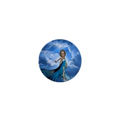 Cute Fairy In The Sky 1  Mini Magnets by FantasyWorld7