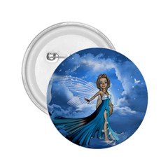 Cute Fairy In The Sky 2 25  Buttons by FantasyWorld7