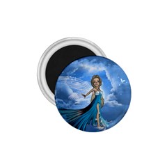 Cute Fairy In The Sky 1 75  Magnets by FantasyWorld7