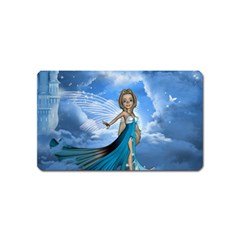 Cute Fairy In The Sky Magnet (name Card) by FantasyWorld7