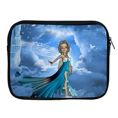 Cute Fairy In The Sky Apple Ipad 2/3/4 Zipper Cases by FantasyWorld7