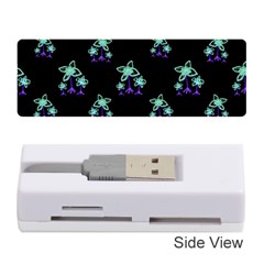 Dark Floral Drawing Print Pattern Memory Card Reader (stick) by dflcprintsclothing