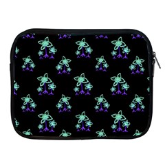 Dark Floral Drawing Print Pattern Apple Ipad 2/3/4 Zipper Cases by dflcprintsclothing