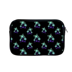 Dark Floral Drawing Print Pattern Apple Macbook Pro 13  Zipper Case by dflcprintsclothing