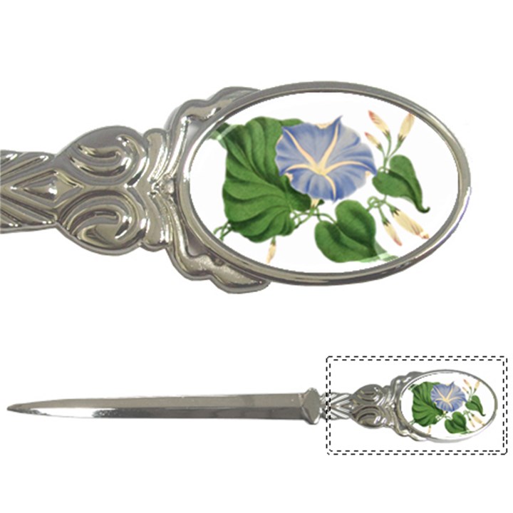 Blue Morning Glory -Vintage Letter Opener