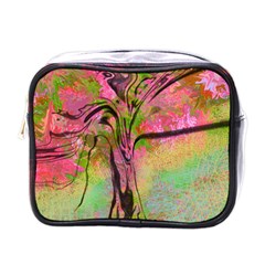 The Blossom Tree  Mini Toiletries Bag (one Side) by MMAatCowCow