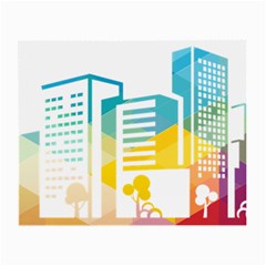 Silhouette Cityscape Building Icon Color City Small Glasses Cloth by Sudhe